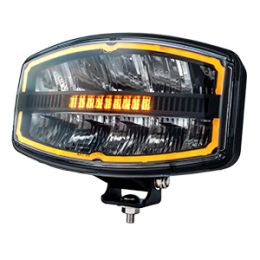 R65 9" LED High Beam, Position and Warning Lamp