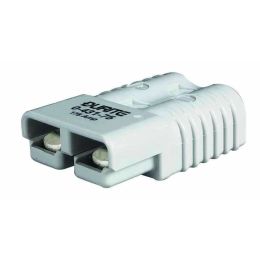 Grey Polycarbonate 2-Pole High Current Connector - 175A Grey Polycarbonate 2-Pole High Current Connector - 175A