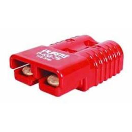 Red Polycarbonate 2-Pole High Current Connector - 350A Red Polycarbonate 2-Pole High Current Connector - 350A