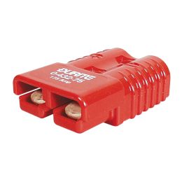 Red Polycarbonate 2-Pole High Current Connector - 120A