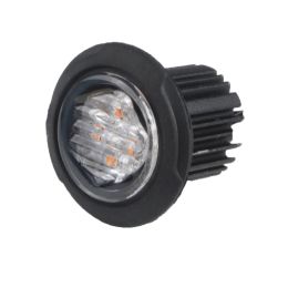 R65 Micro LED Amber Warning Light - 12/24V R65 Micro LED Amber Warning Light - 12/24V