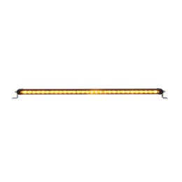 R65 Slim 32" Amber LED Warning Light Bar (10 Flash Patterns)