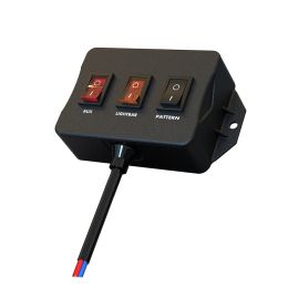 Switch Panel For LED Light Bars - 12/24V Switch Panel For LED Light Bars - 12/24V