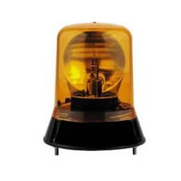 Amber Rotating Beacon with 3 Bolt Fixing - 12/24V
