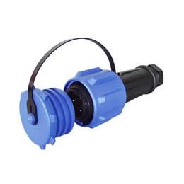 2 Pin Heavy Duty Waterproof Plastic Plug - 32A 2 Pin Heavy Duty Waterproof Plastic Plug - 32A