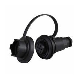 2 Pin Waterproof In-Line Plastic Trailing Socket - 10A 2 Pin Waterproof In-Line Plastic Trailing Socket - 10A