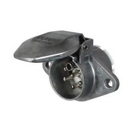 24V 7 Pin Alloy Trailer Plug - ISO 3731(24S)