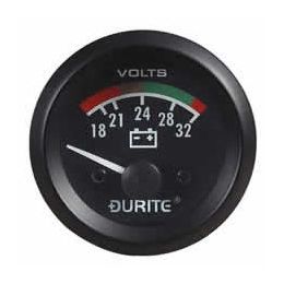 24V Illuminated Voltmeter - 52mm 24V Illuminated Voltmeter - 52mm