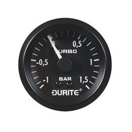 Mechanical Vacuum/Boost Gauge with 5' Capillary - 52mm Mechanical Vacuum/Boost Gauge with 5' Capillary - 52mm