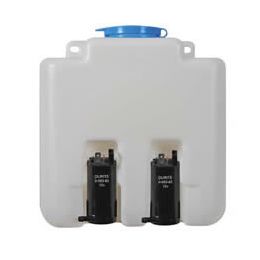 12V 3.0 Litre Windscreen Washer Bottle with 2 Pumps