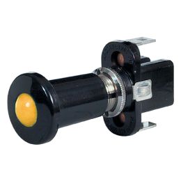 Amber LED Iluminated Push/Pull Switch - 12V Amber LED Iluminated Push/Pull Switch - 12V