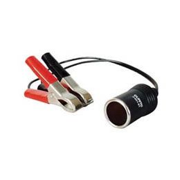 Cigarette Lighter Socket with Red/Black Clips