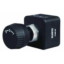 Splashproof Rotary Momentary On/Off/Momentary On Switch - 15A at 12V