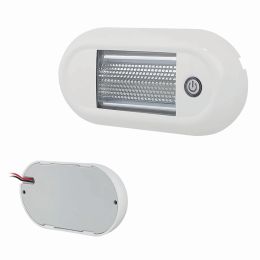 Roof Lamp, Touch LED White, IP67, ECE R10 - 12/24V Roof Lamp, Touch LED White, IP67, ECE R10 - 12/24V
