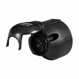 7 Pin Plastic Caravan Socket with Fog Lamp Cut Out - 12V ISO 1724