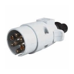 7 Pin Plastic Caravan Plug - 12V ISO 3732