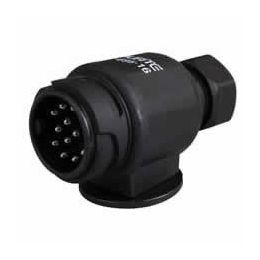13 Pin Plastic Caravan Plug - 12V