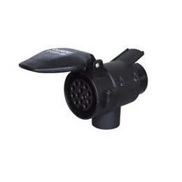 13 Pin Socket Adaptor - 13 Pin Socket to 7 Pin Plug - 12V