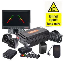 3 Cam DVR Blind Spot Kit Kit 1080P, 7" Monitor Bx1 3 Cam DVR Blind Spot Kit Kit 1080P, 7" Monitor Bx1