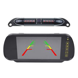 7" 1080p AHD Rear View Number Plate Reversing Camera Kit (720p Camera) &ndash; 12V