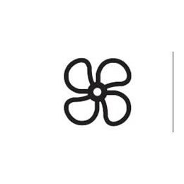 Fan Legend for Single-Illuminated Rocker Switch