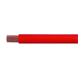 Red Copper Core Flexible PVC Starter Cable - 25mm&sup2;