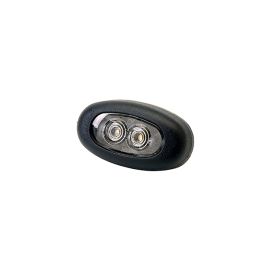 Clear Front Marker LED Lamp With Flying Leads - 12/24V