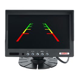 7" AHD TFT LCD CCTV Monitor (2 camera inputs) - 12/24V