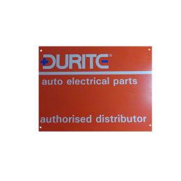 Durite Wall Sign - A4 Durite Wall Sign - A4