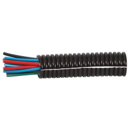 Black Polyamide Convoluted Split Tubing - 17NW Black Polyamide Convoluted Split Tubing - 17NW
