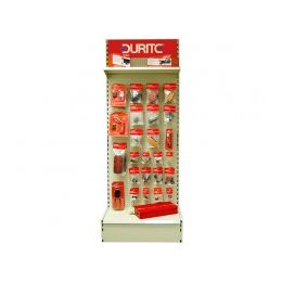Durite White Small Merchandising Stand Durite White Small Merchandising Stand
